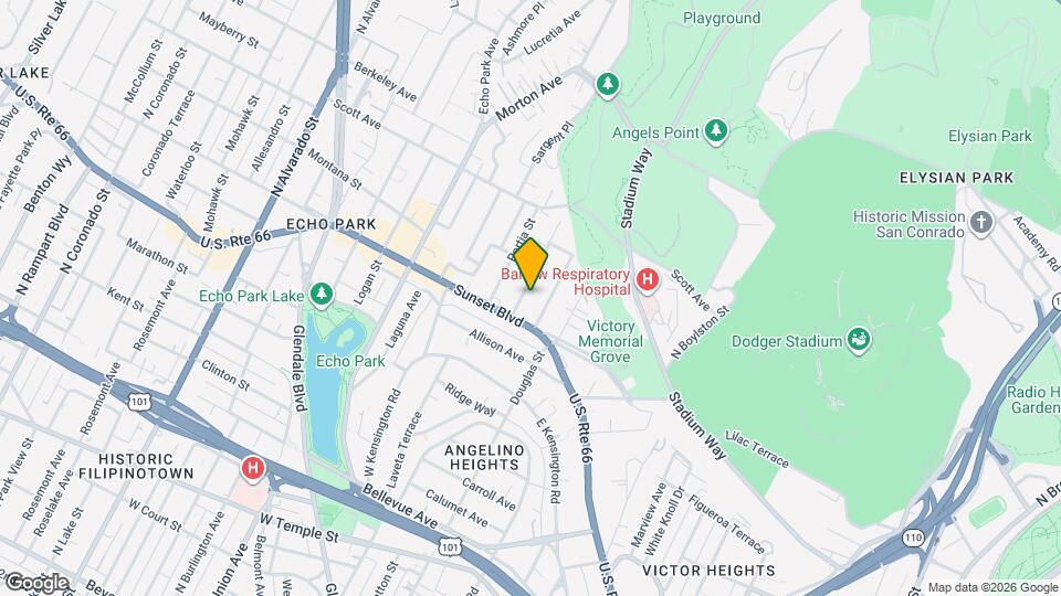 1324 Sutherland St Map and Location Details