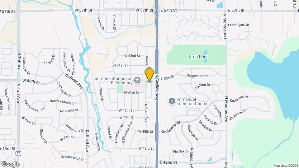 4951 Basswood Dr Map and Location Details