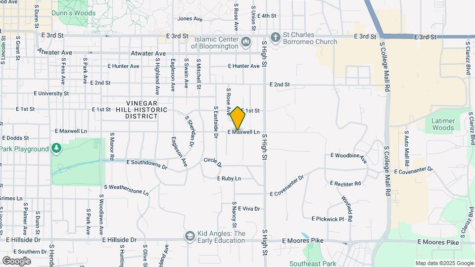 1804 E Maxwell Ln Map and Location Details
