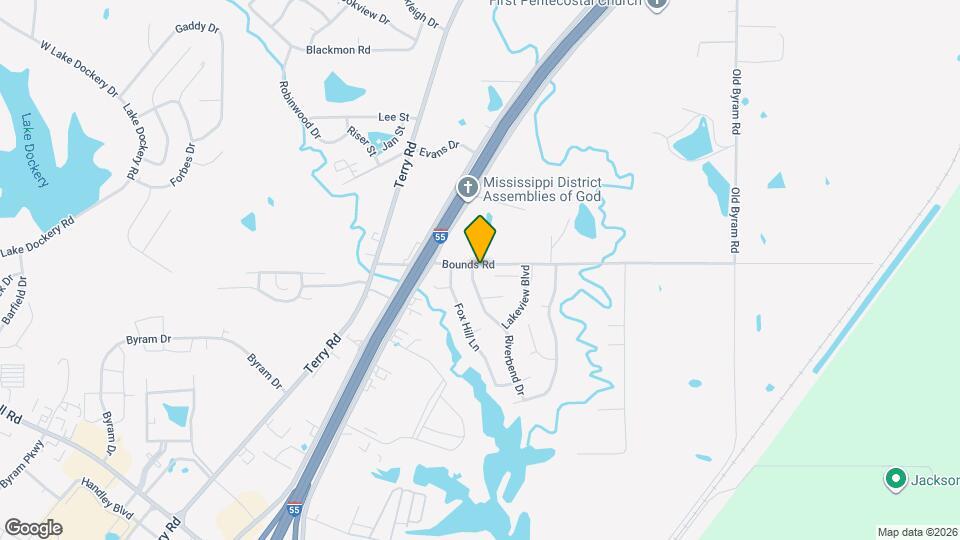 102 Riverbend Dr Map and Location Details