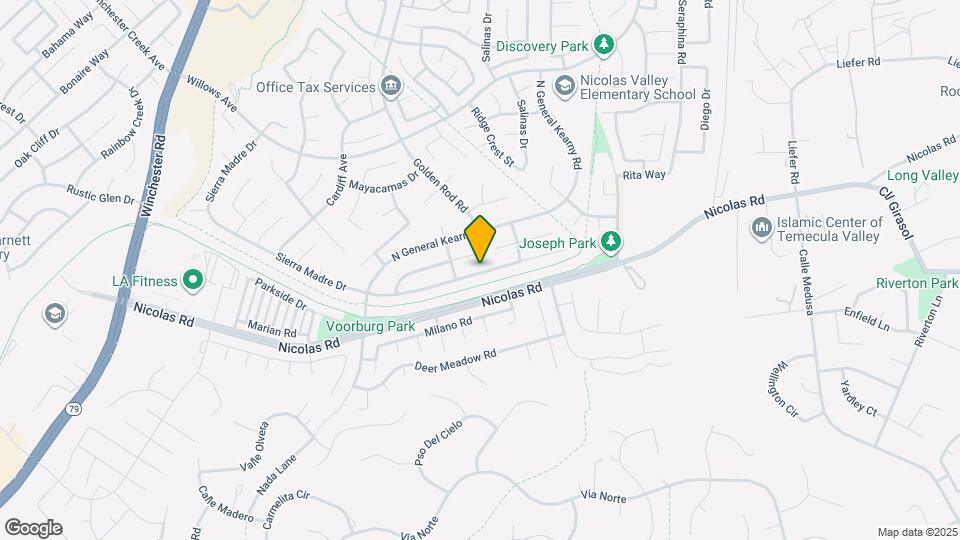 30352 Sierra Madre Dr Map and Location Details