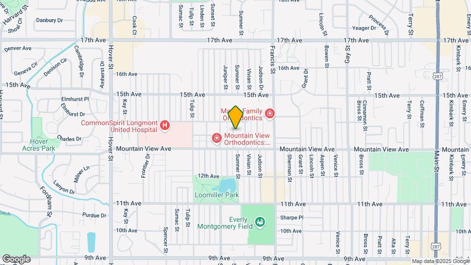1332 Sumner St Mapa y Detalles de la Ubicación