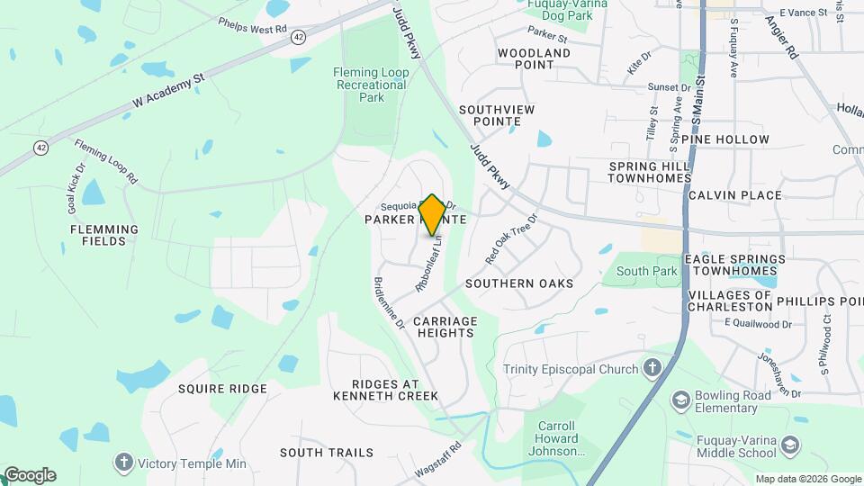 847 Ribbonleaf Ln Map and Location Details