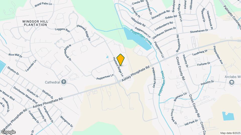 Hunter's Ridge Townhomes Map and Location Details