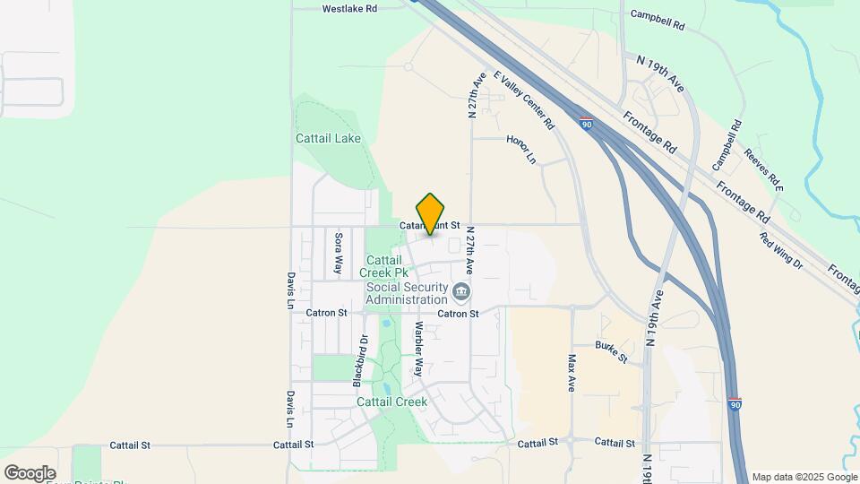 2758 Catamount St Map and Location Details