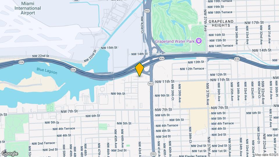 1111 NW 43rd Ave Map and Location Details