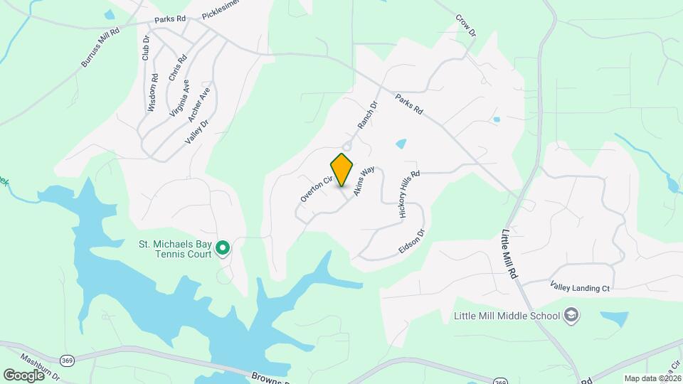 6955 Overton Cir Mapa y Detalles de la Ubicación