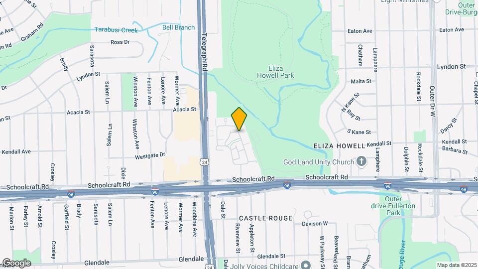 14231 Riverview St Map and Location Details