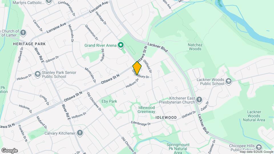 35 Shaftsbury Dr Map and Location Details