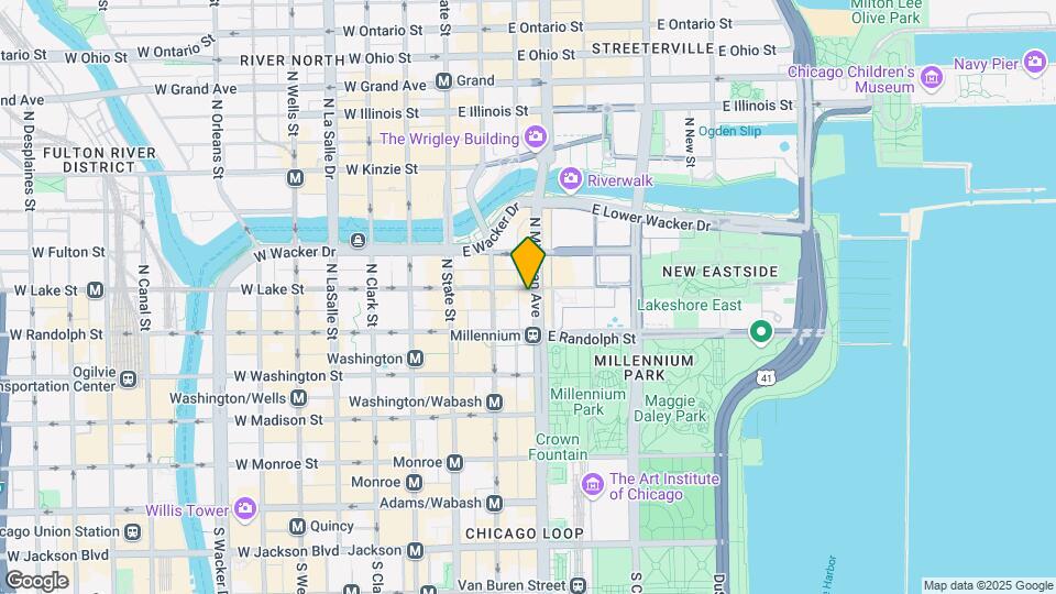 174 N Michigan Ave Map and Location Details