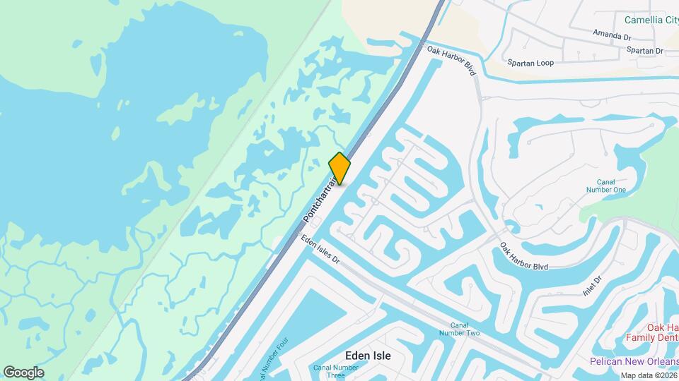 4504 Pontchartrain Dr Map and Location Details