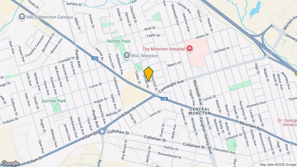 21 Spruce St Map and Location Details