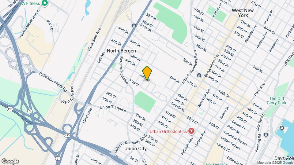 1407 44th St Map and Location Details