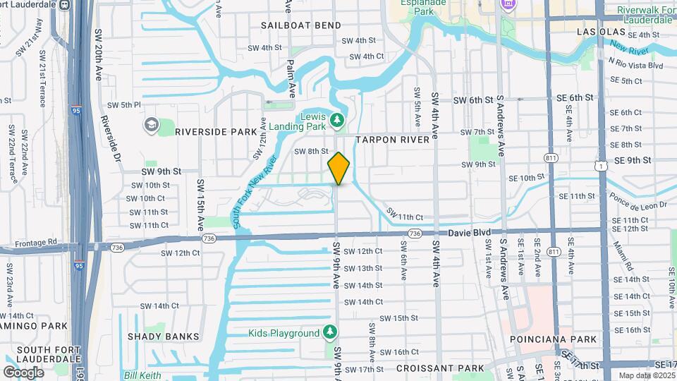 846 SW 10th St Map and Location Details