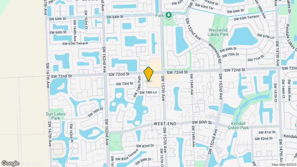 7323 SW 158th Ave Map and Location Details