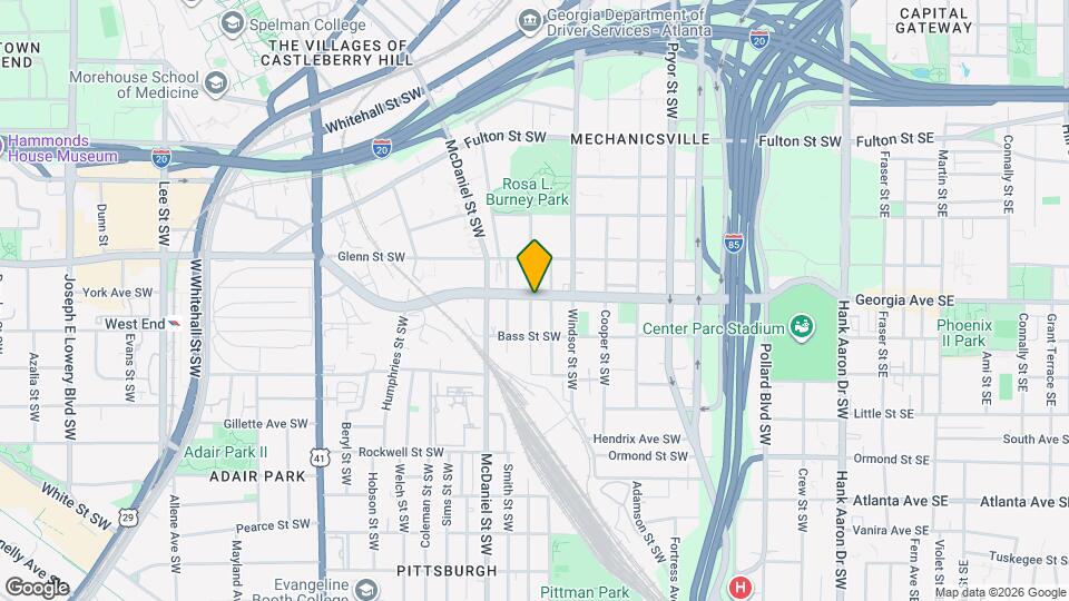 360 Ralph David Abernathy Blvd SW Mapa y Detalles de la Ubicación