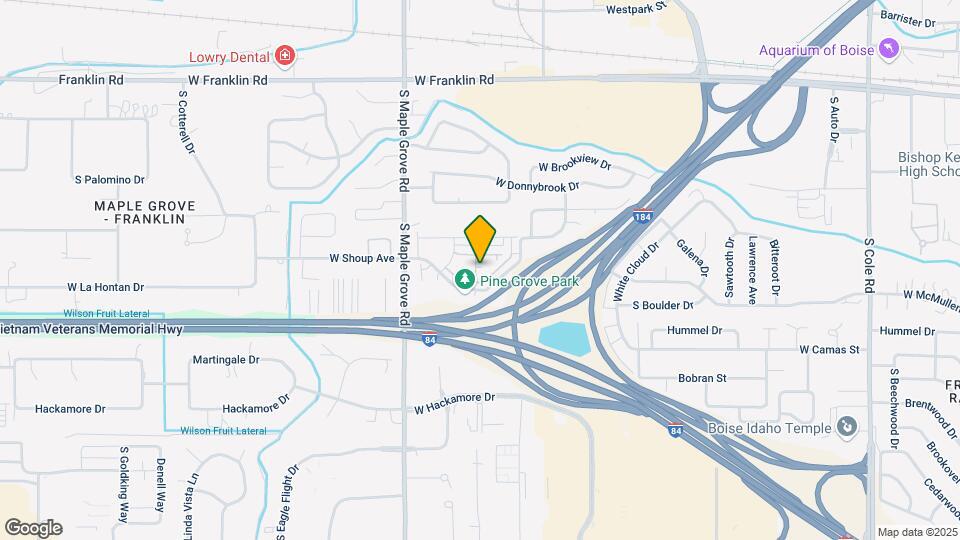 630 S Grey Pine Ln Map and Location Details