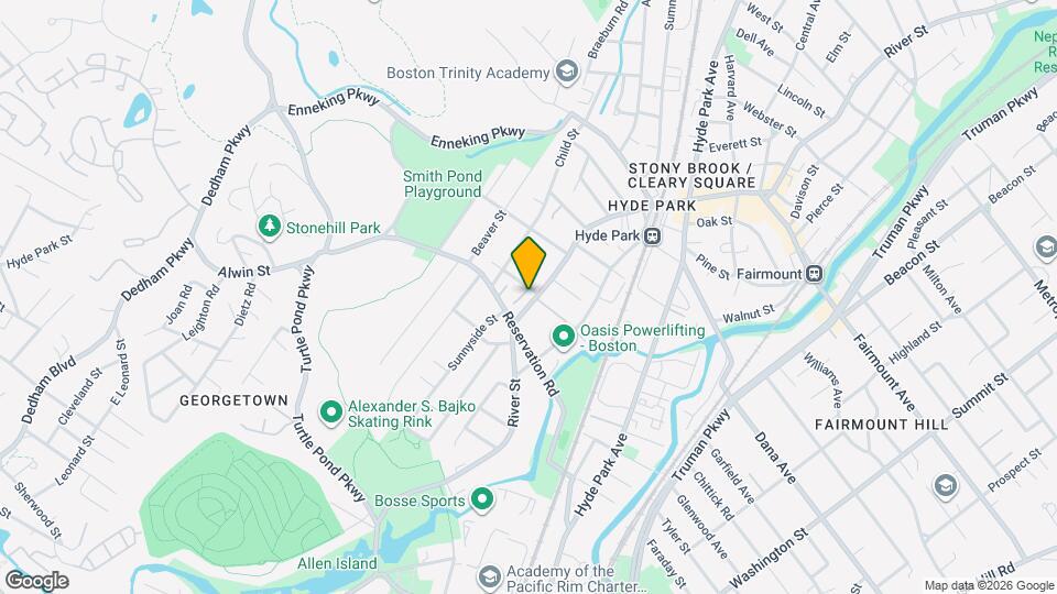 1433 River St Map and Location Details