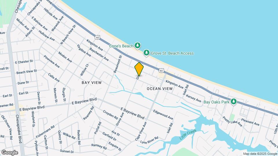 9602 Grove Ave Map and Location Details