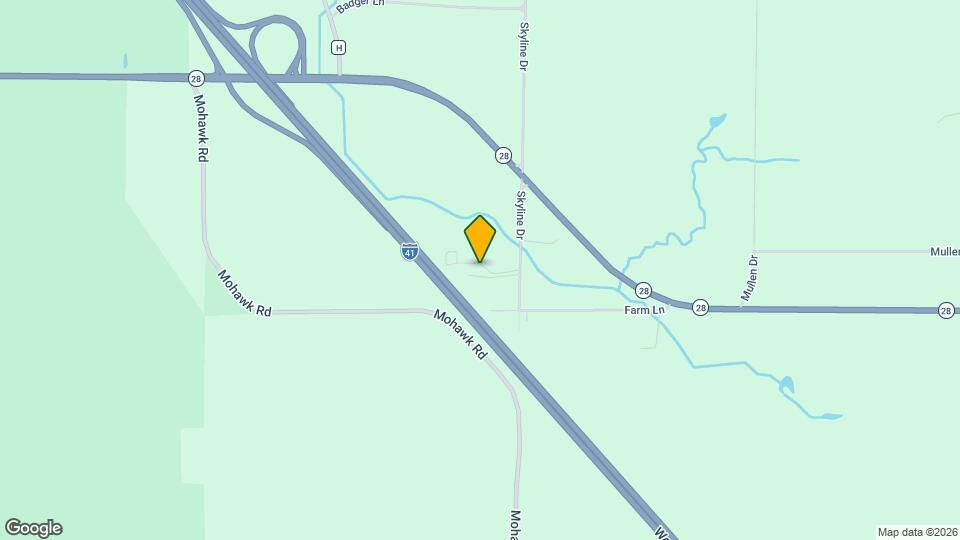 9332 Skyline Dr Map and Location Details