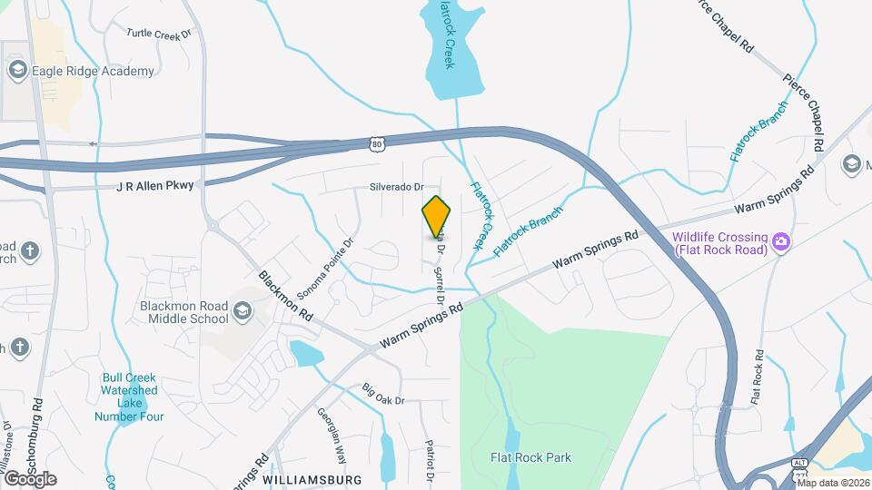 7311 San Vista Dr Map and Location Details