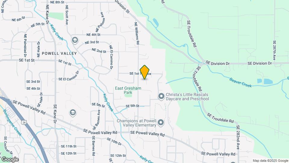 203 SE Acacia Dr Map and Location Details