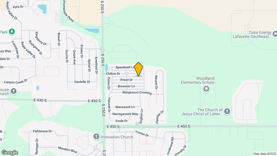 2738 Priest Dr Map and Location Details