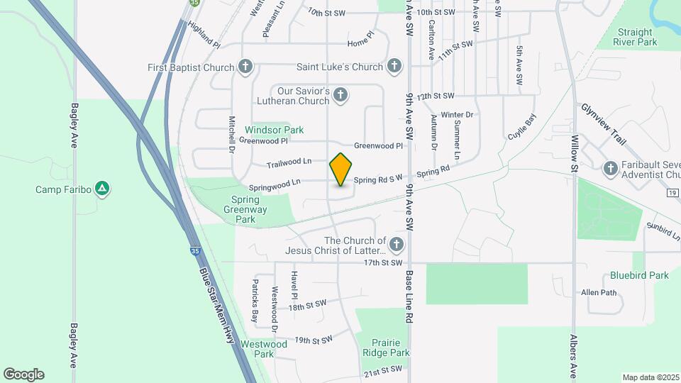 PRAIRIEWOOD TOWNHOMES Mapa y Detalles de la Ubicación