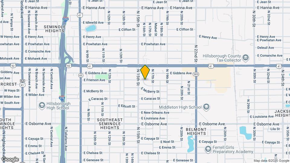 1502 E Shadowlawn Ave Map and Location Details