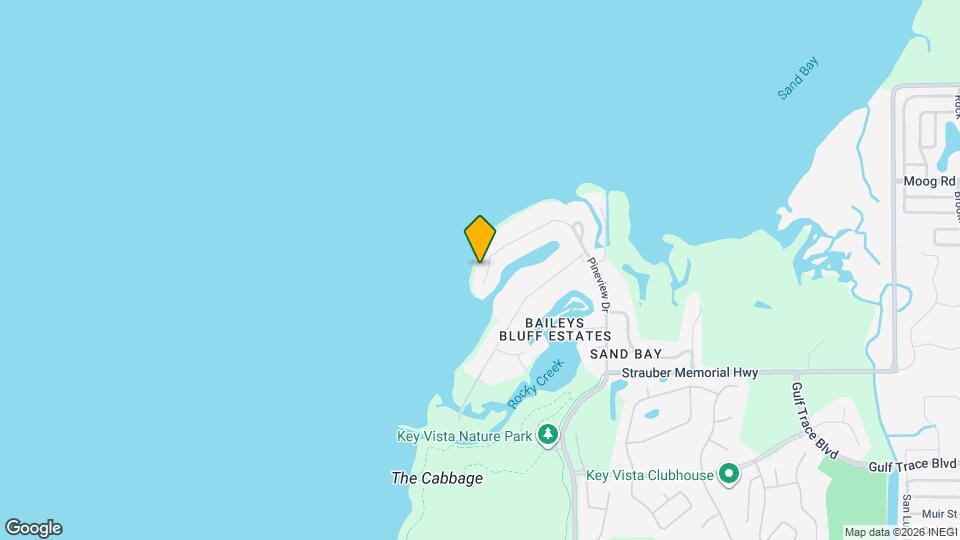 1909 Gulfview Dr Map and Location Details