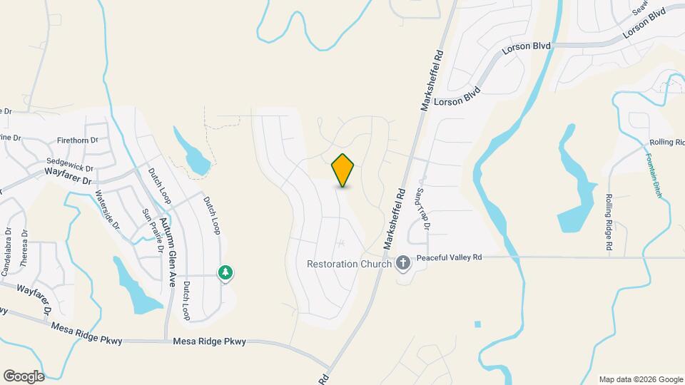 7201 Alpine Daisy Dr Map and Location Details