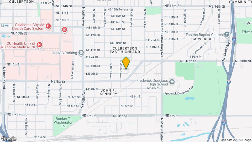 1615 NE 9th St Map and Location Details