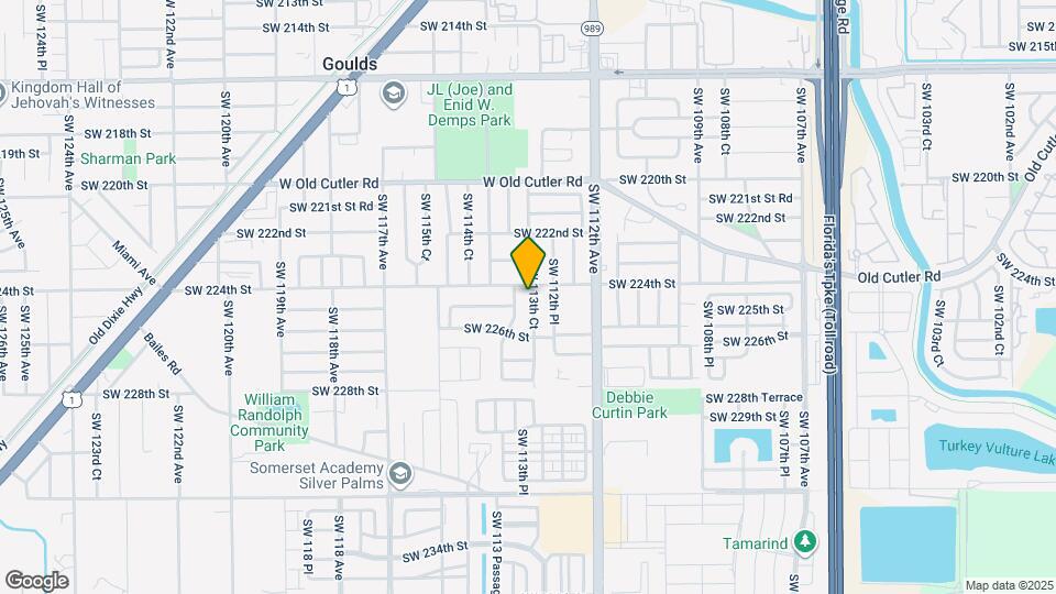 22420 SW 113th Ct Map and Location Details
