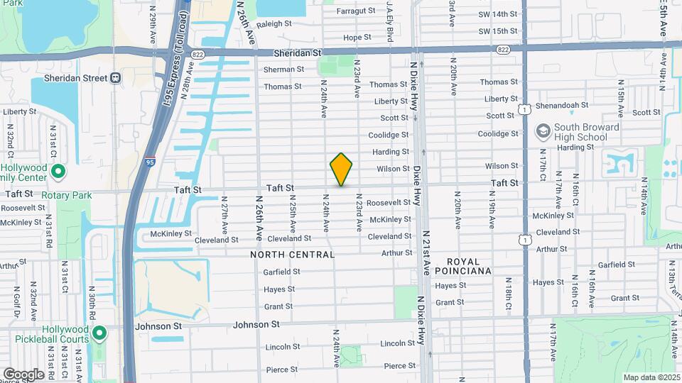 2330 Taft St Map and Location Details