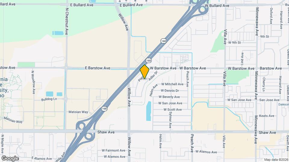 1338 Adler Dr Map and Location Details