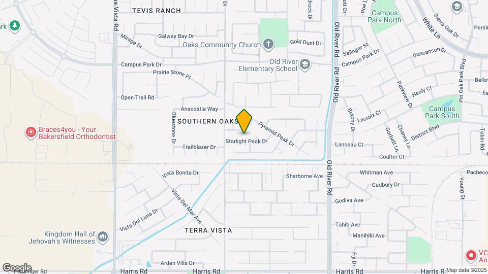 10310 Starlight Peak Dr Map and Location Details