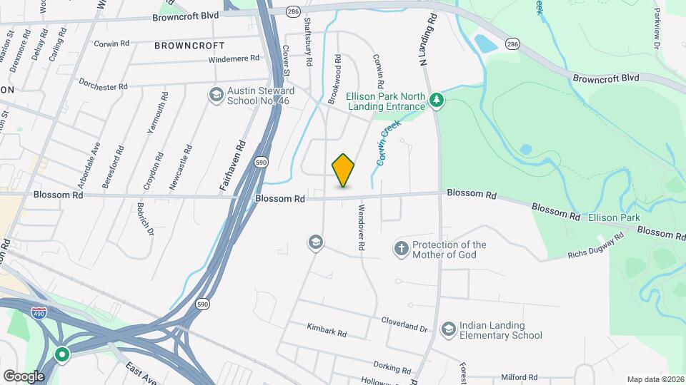 1560 Blossom Rd Map and Location Details