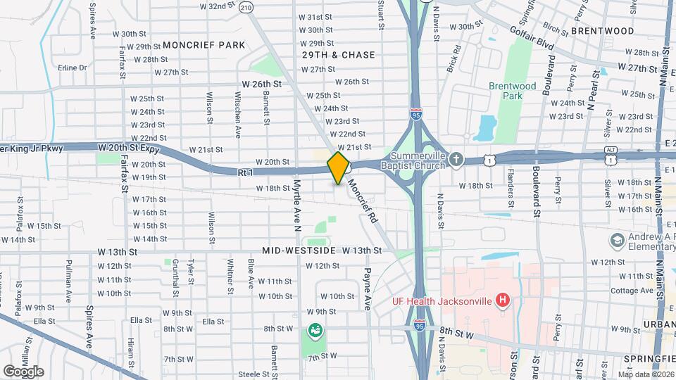 2803 Eaverson St Map and Location Details