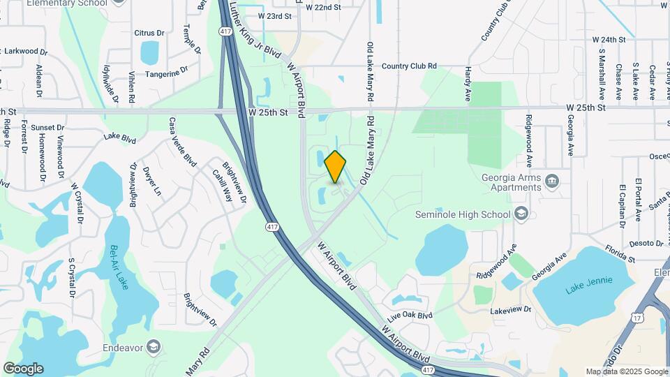 1618 S Pine Ridge Cir Map and Location Details