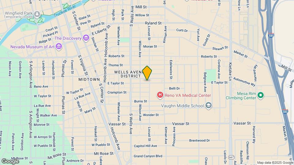 531 E Taylor St Map and Location Details