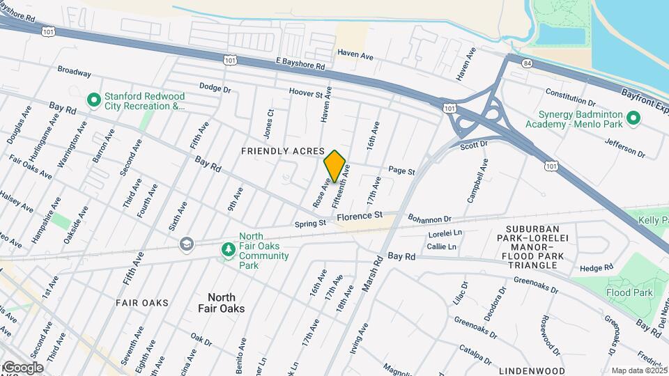 953-955 Fifteenth Ave Map and Location Details