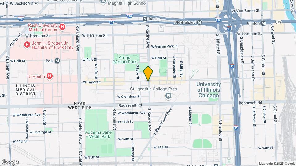 1002 S Racine Ave Mapa y Detalles de la Ubicación