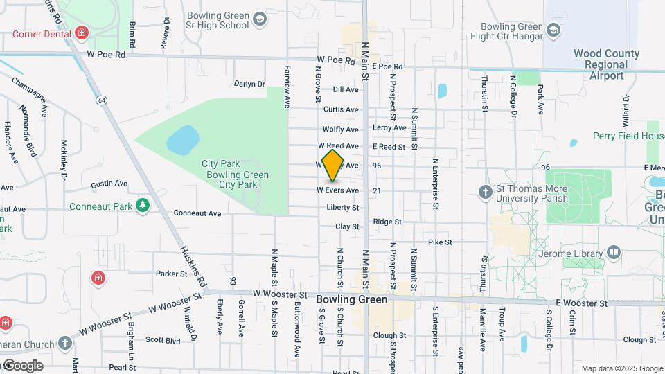 216 W Evers Ave Map and Location Details
