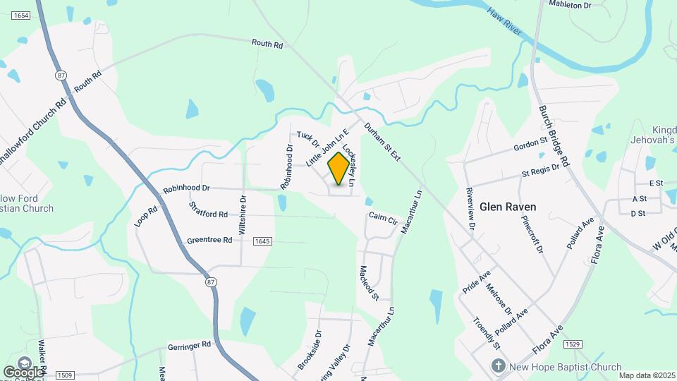 1549 Finnsbury Dr Map and Location Details