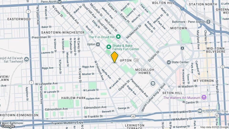 Upton Courts Mapa y Detalles de la Ubicación