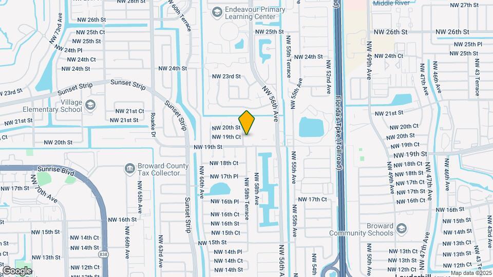 1916 NW 58th Ter Map and Location Details
