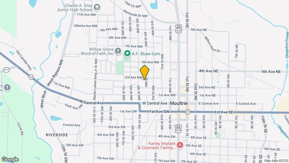 223 4th St NW Map and Location Details