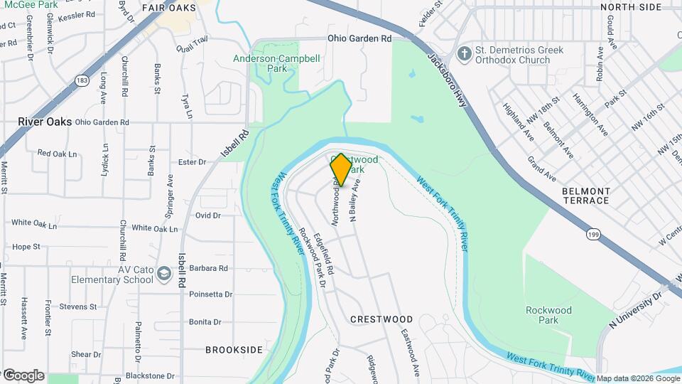 852 Northwood Rd Map and Location Details