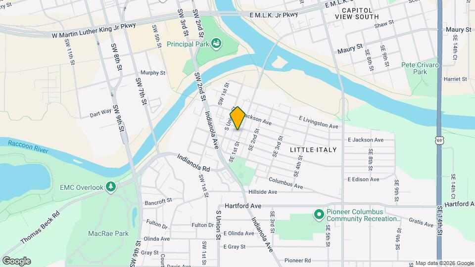 1708 SE 1st St Map and Location Details