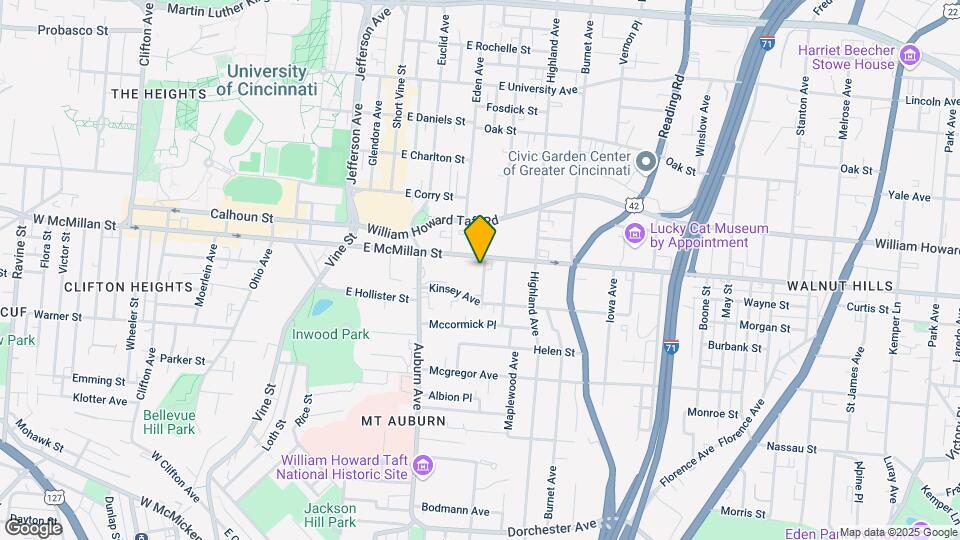 2489 Paris St, Unit First floor Map and Location Details